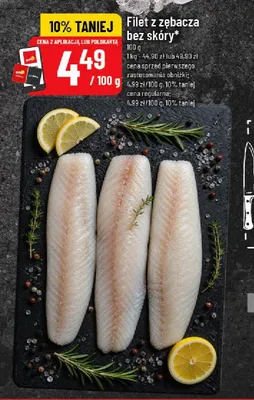 Filet z zębacza bez skóry promocja w POLOmarket