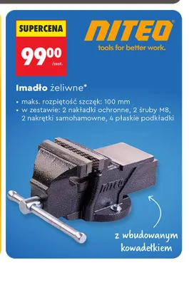 Imadło żeliwne NITEO promocja w Biedronka