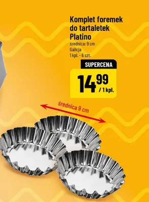 Komplet foremek do tartaletek promocja w POLOmarket