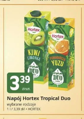 Napój Hortex Tropical Duo Pomarańcza Yuzu promocja w Marketvita