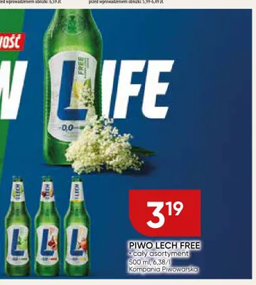 Piwo bezalkoholowe Lech Free Limonka z Miętą promocja w Chata Polska