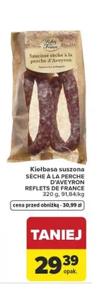 Kiełbasa suszona Sèche à la Perche d'Aveyron promocja w Carrefour Market