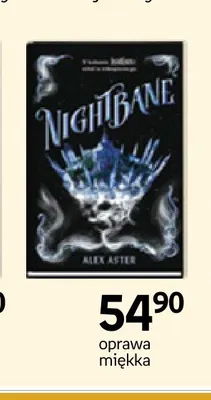 Książka Nightbane Alex Aster oprawa miękka promocja w Empik