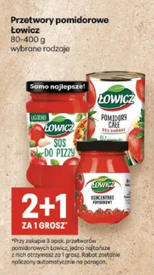 Sos do pizzy Łowicz promocja w Delikatesy Centrum