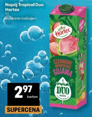 Napój Tropical Duo promocja w Delikatesy Centrum