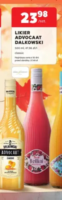 Likier Advocaat classic Dalkowski promocja w Stokrotka