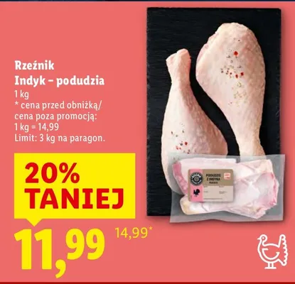 Rzeźnik Indyk - podudzia promocja w Lidl