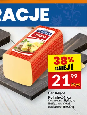 Ser Gouda Polmlek promocja w Twój Market