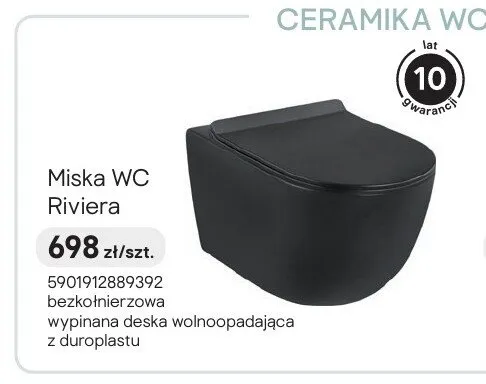 Miska WC Riviera promocja w Castorama