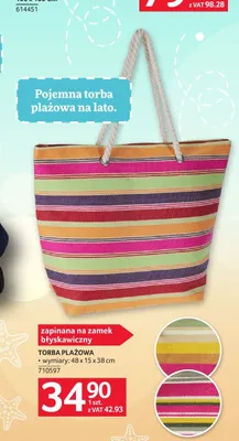 Torba plażowa promocja w Selgros