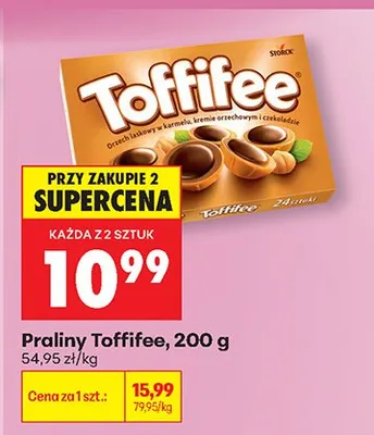 Praliny Toffifee promocja w Biedronka