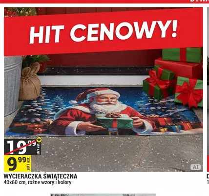 Wycieraczka świąteczna 40x60 cm promocja w Merkury Market