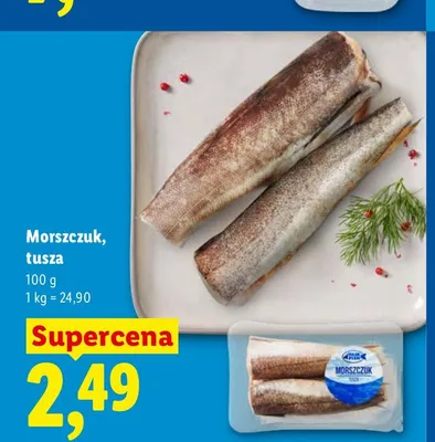 Morszczuk tusza Targ Rybny Lidla promocja w Lidl
