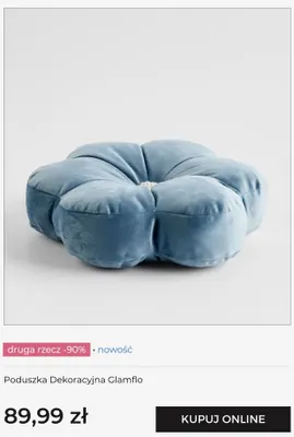 Poduszka dekoracyjna Glamflo Home & You promocja w home&you