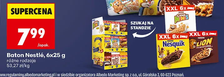 Baton Nestlé 6-pak promocja w Biedronka