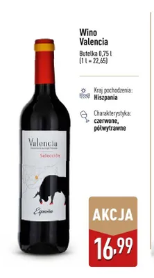 Wino Valencia promocja w Aldi