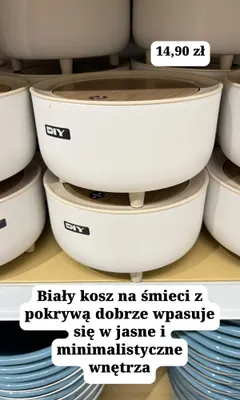 Kosz na śmieci z pokrywą MR DIY promocja w MR. DIY