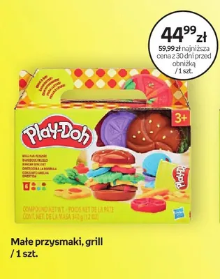 Małe przysmaki grill Play-Doh promocja w Empik