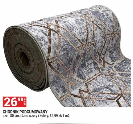 Chodnik podgumowany szer. 80cm promocja w Merkury Market