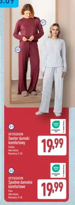 Spodnie damskie komfortowe UP2FASHION promocja w Aldi