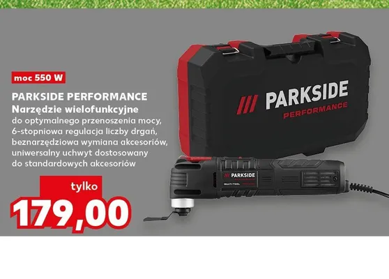 Narzędzie wielofunkcyjne Parkside Performance 550W promocja w Kaufland