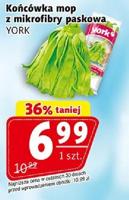 Końcówka mop z mikrofibry paskowa promocja w Prim Market