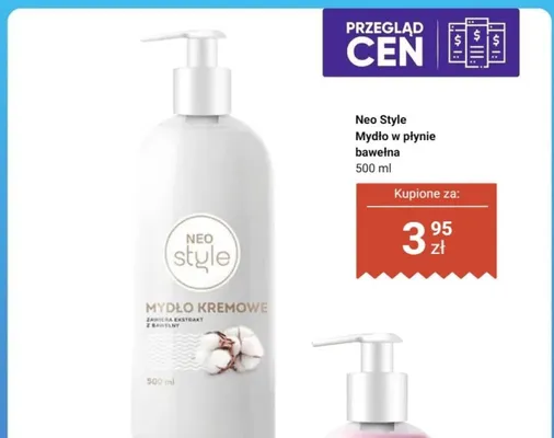 Mydło w płynie Neo Style bawełna promocja w Dino