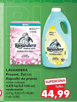 Żel do prania Lavandera Flores Silvestres promocja w Kaufland