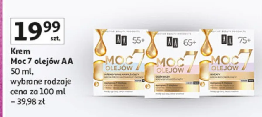 Krem Moc 7 Olejów promocja w Auchan