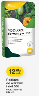 Podłoże do warzyw i ziół promocja w Castorama