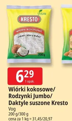 Daktyle suszone promocja w Leclerc