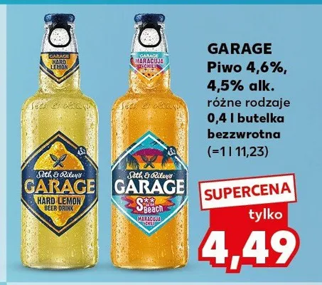 Piwo 4,6%, 4,5% alk. różne rodzaje promocja w Kaufland