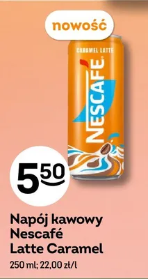 Napój kawowy Nescafé Latte Caramel promocja w Żabka