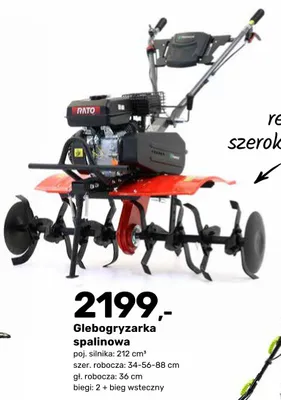 Glebogryzarka spalinowa promocja w Bricomarche