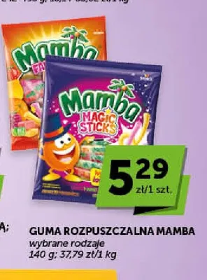 Guma rozpuszczalna Mamba promocja w Groszek