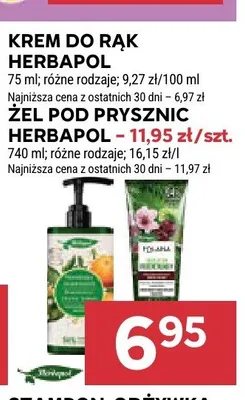 Krem do rąk Herbapol promocja w Stokrotka
