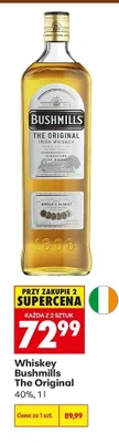 Whiskey Bushmills The Original promocja w Biedronka
