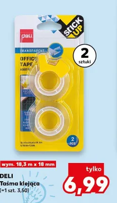 Taśma klejąca Deli promocja w Kaufland