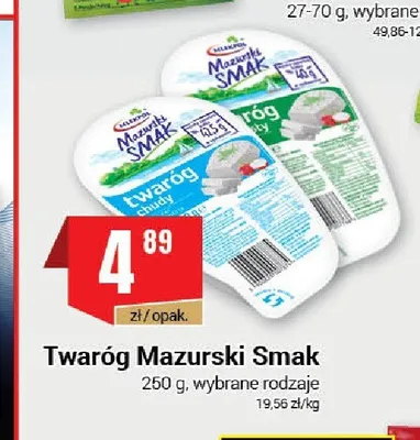 Twaróg chudy Mazurski Smak promocja w Premium Nasz Sklep
