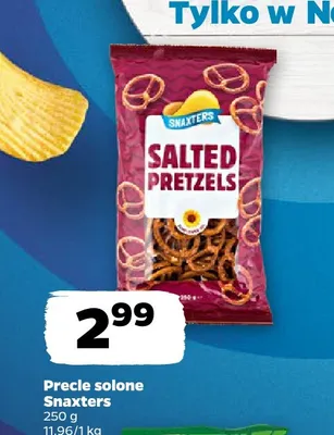 Precle solone Snaxters promocja w Netto