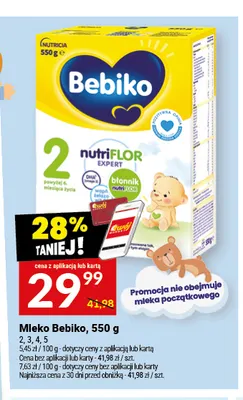 Mleko Bebiko 4 promocja w Twój Market