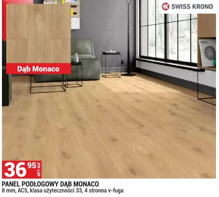 Panel podłogowy Dąb Monaco promocja w Merkury Market