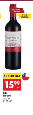 Wino czerwone Isla Negra promocja w Biedronka