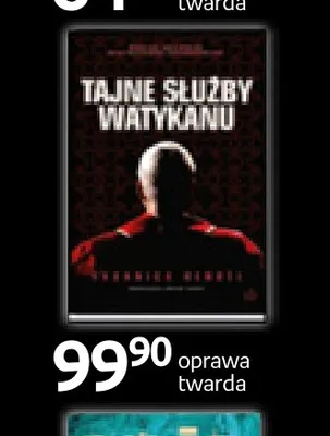 Książka Tajne służby Watykanu oprawa twarda promocja w Empik