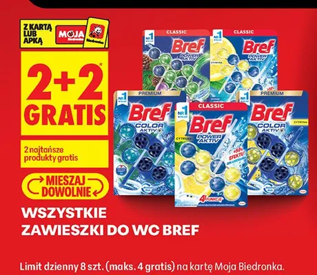 Zawieszki do WC Classic promocja w Biedronka