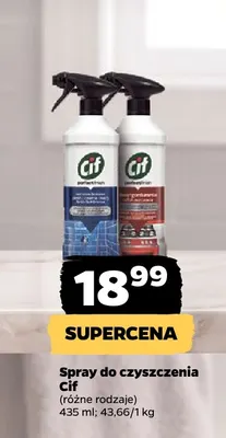 Spray do czyszczenia Cif promocja w Netto