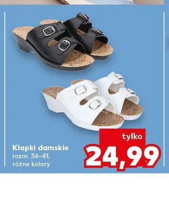 Klapki damskie rozm. 36-41 Kaufland promocja w Kaufland