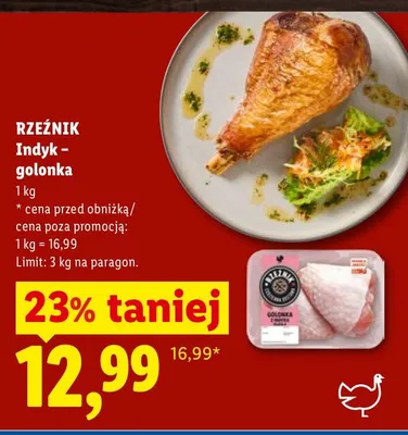 Indyk - golonka promocja w Lidl