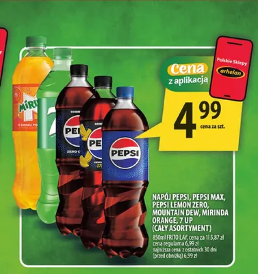 Napój Mirinda Orange promocja w Arhelan