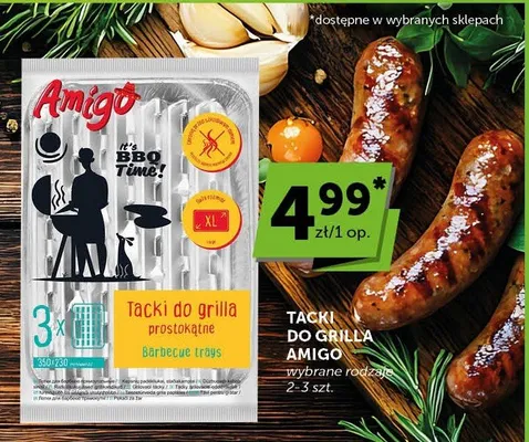 Tacki do grilla Amigo promocja w ABC